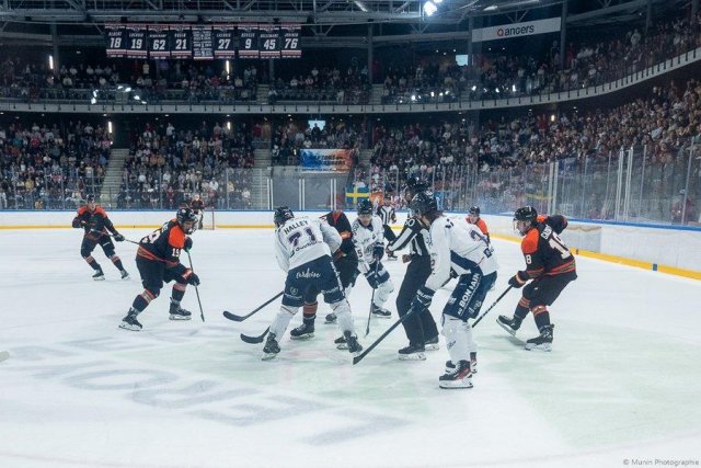 Photo hockey match Angers  - Trois-Rivières le 26/08/2025
