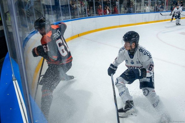 Photo hockey match Angers  - Trois-Rivières le 26/08/2025