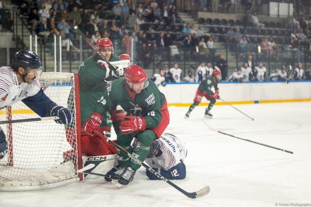Photo hockey match Angers  - Cergy-Pontoise le 22/08/2025
