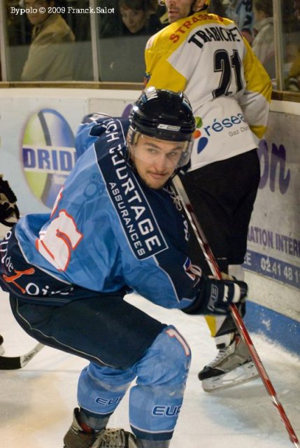 Photo hockey match Angers  - Strasbourg  le 17/11/2009