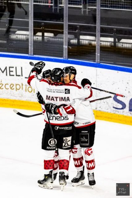 Photo hockey match Cergy-Pontoise - Amiens  le 05/09/2025