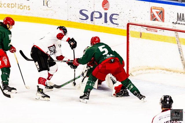 Photo hockey match Cergy-Pontoise - Amiens  le 05/09/2025