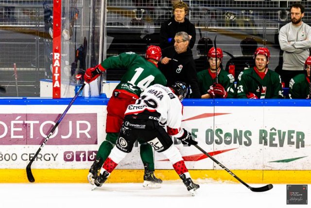 Photo hockey match Cergy-Pontoise - Amiens  le 05/09/2025