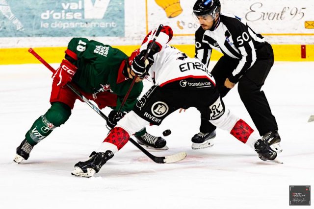 Photo hockey match Cergy-Pontoise - Amiens  le 05/09/2025