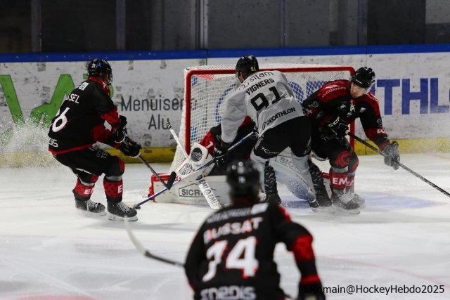 Photo hockey match Rouen - Amiens  le 07/09/2025