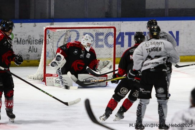 Photo hockey match Rouen - Amiens  le 07/09/2025