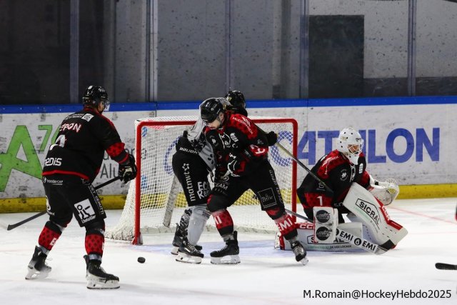 Photo hockey match Rouen - Amiens  le 07/09/2025
