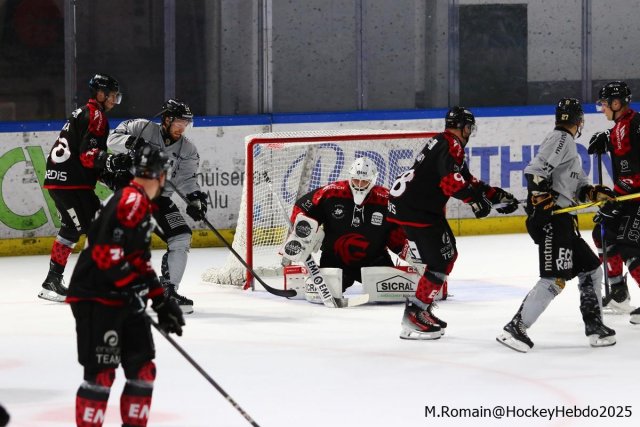 Photo hockey match Rouen - Amiens  le 07/09/2025