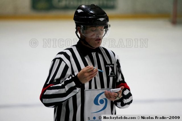 Photo hockey match Briançon  - Chamonix  le 17/11/2009