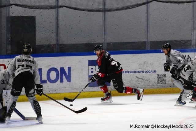 Photo hockey match Rouen - Amiens  le 07/09/2025