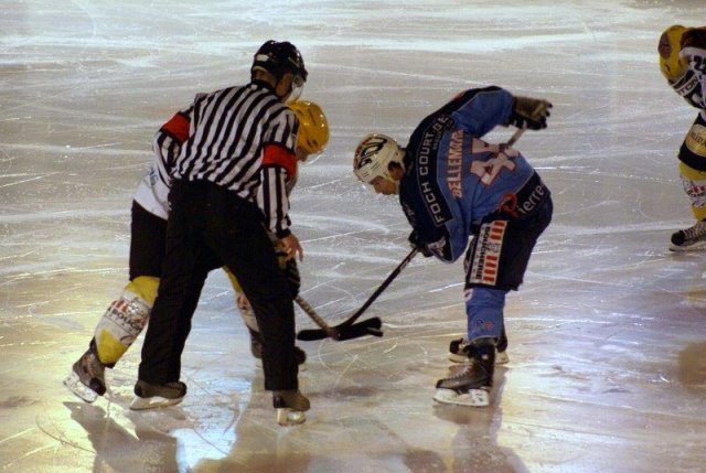 Photo hockey match Angers  - Strasbourg  le 17/11/2009
