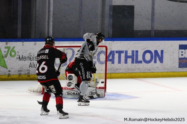 Photo hockey match Rouen - Amiens  le 07/09/2025
