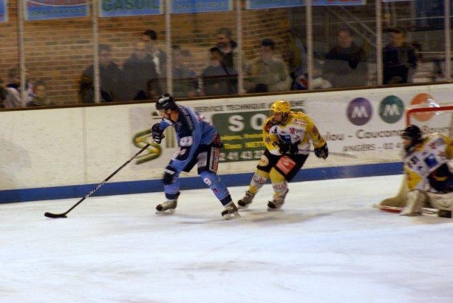 Photo hockey match Angers  - Strasbourg  le 17/11/2009