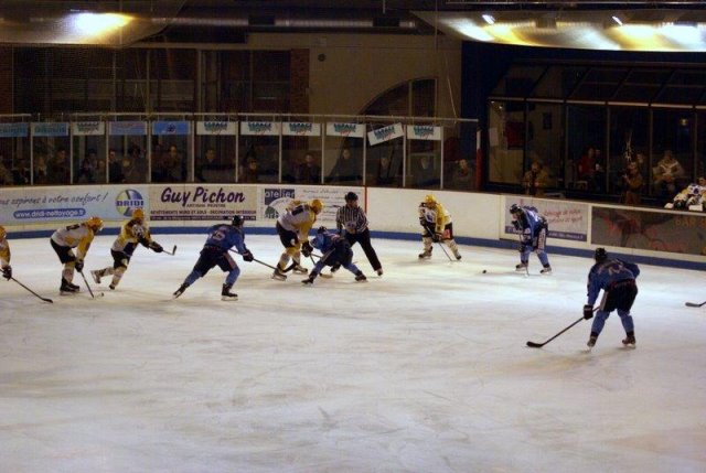 Photo hockey match Angers  - Strasbourg  le 17/11/2009