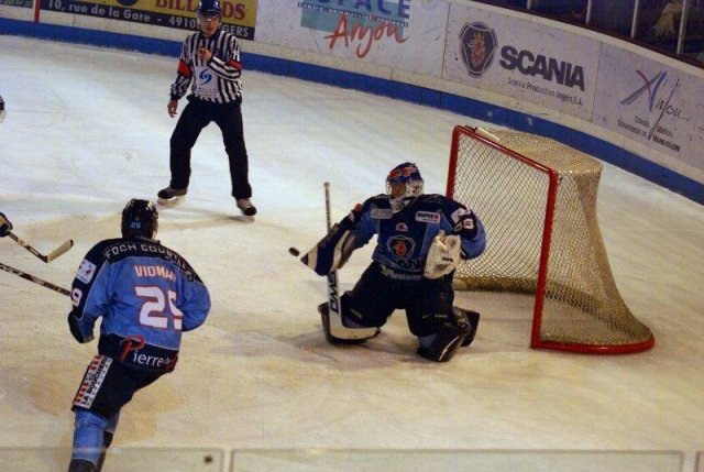 Photo hockey match Angers  - Strasbourg  le 17/11/2009