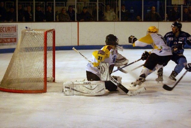 Photo hockey match Angers  - Strasbourg  le 17/11/2009