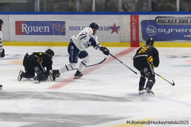 Photo hockey match Rouen - Gap  le 12/09/2025