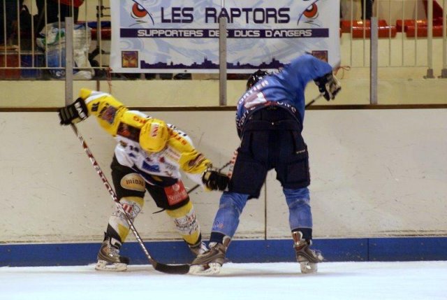 Photo hockey match Angers  - Strasbourg  le 17/11/2009