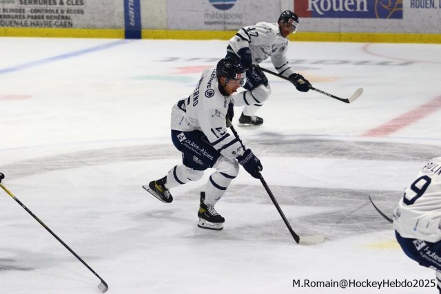Photo hockey match Rouen - Gap  le 12/09/2025