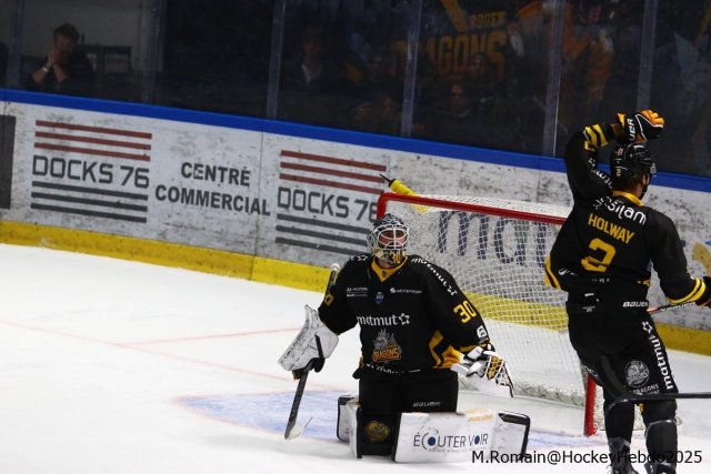 Photo hockey match Rouen - Gap  le 12/09/2025