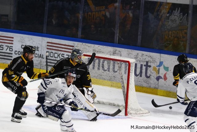 Photo hockey match Rouen - Gap  le 12/09/2025