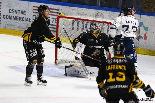 Photo hockey match Rouen - Gap  le 12/09/2025