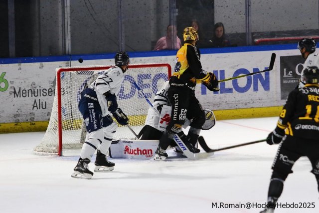 Photo hockey match Rouen - Gap  le 12/09/2025