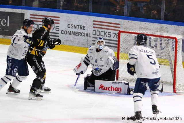 Photo hockey match Rouen - Gap  le 12/09/2025