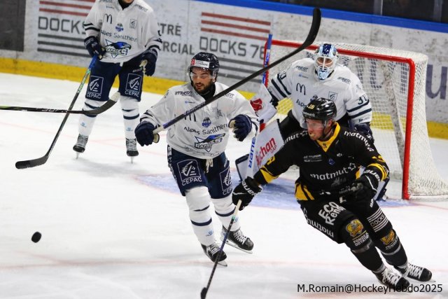 Photo hockey match Rouen - Gap  le 12/09/2025