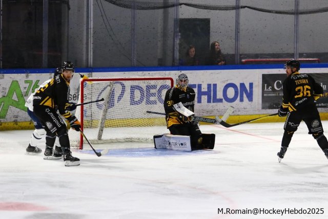 Photo hockey match Rouen - Gap  le 12/09/2025