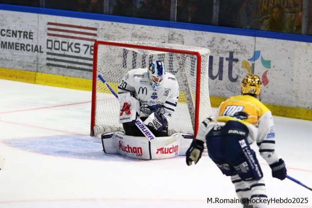 Photo hockey match Rouen - Gap  le 12/09/2025