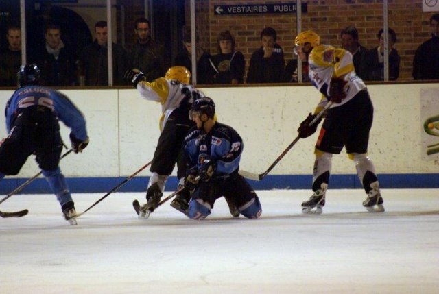 Photo hockey match Angers  - Strasbourg  le 17/11/2009