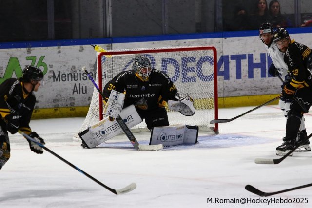 Photo hockey match Rouen - Gap  le 12/09/2025