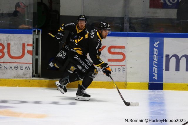 Photo hockey match Rouen - Gap  le 12/09/2025