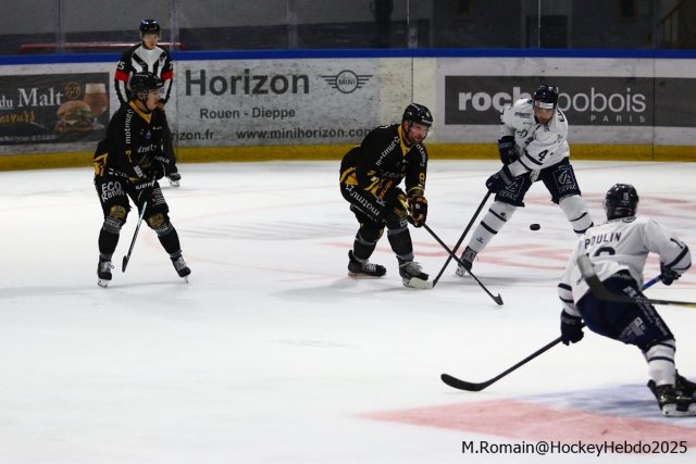 Photo hockey match Rouen - Gap  le 12/09/2025