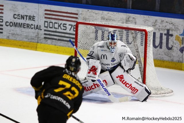 Photo hockey match Rouen - Gap  le 12/09/2025