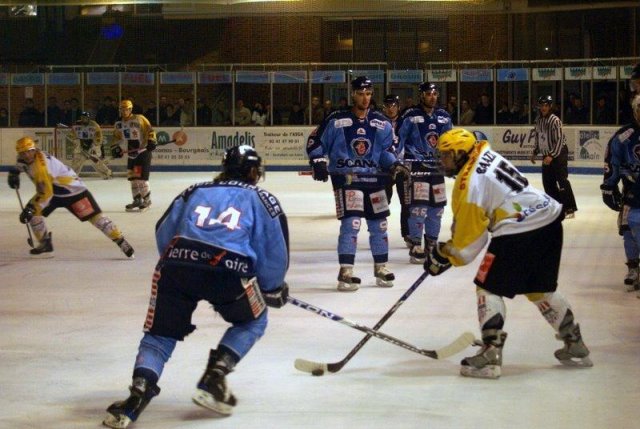 Photo hockey match Angers  - Strasbourg  le 17/11/2009
