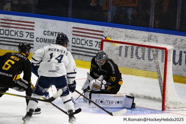 Photo hockey match Rouen - Gap  le 12/09/2025
