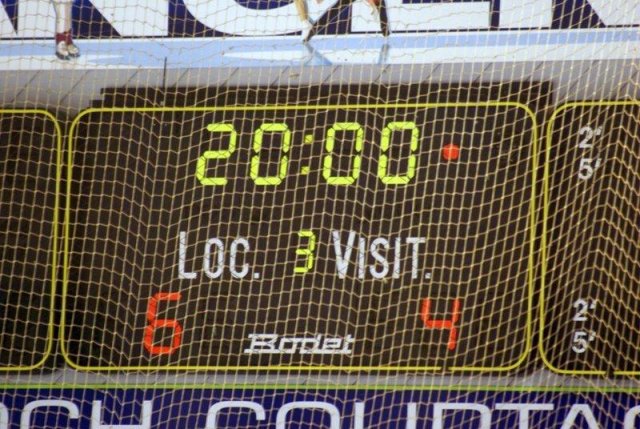Photo hockey match Angers  - Strasbourg  le 17/11/2009