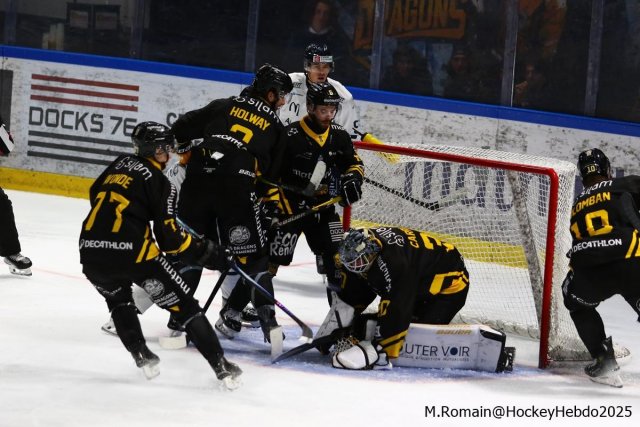 Photo hockey match Rouen - Gap  le 12/09/2025