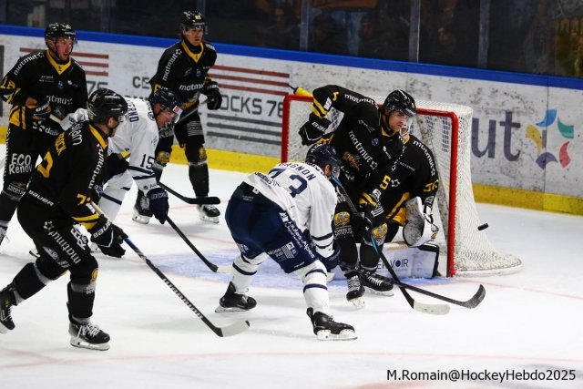 Photo hockey match Rouen - Gap  le 12/09/2025