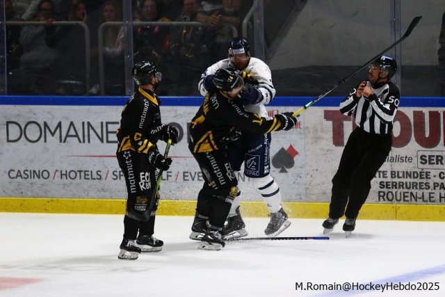 Photo hockey match Rouen - Gap  le 12/09/2025
