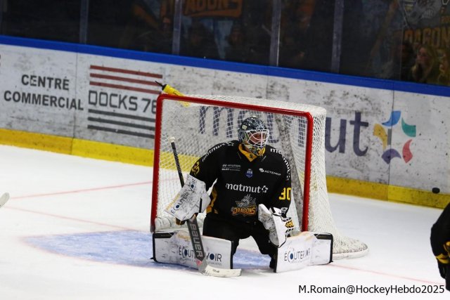 Photo hockey match Rouen - Gap  le 12/09/2025