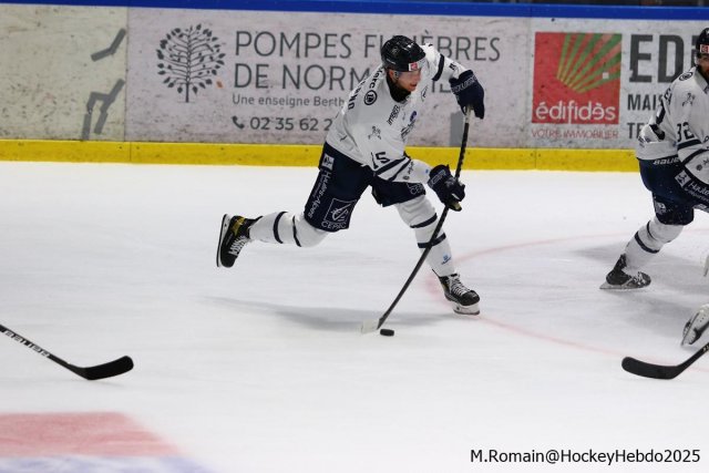 Photo hockey match Rouen - Gap  le 12/09/2025
