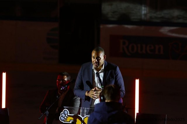 Photo hockey match Rouen - Gap  le 12/09/2025