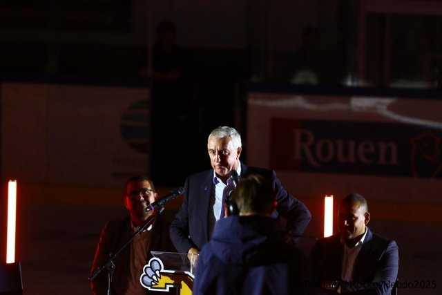 Photo hockey match Rouen - Gap  le 12/09/2025