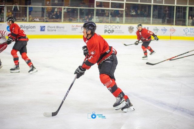 Photo hockey match Chamonix  - Briançon  le 16/09/2025