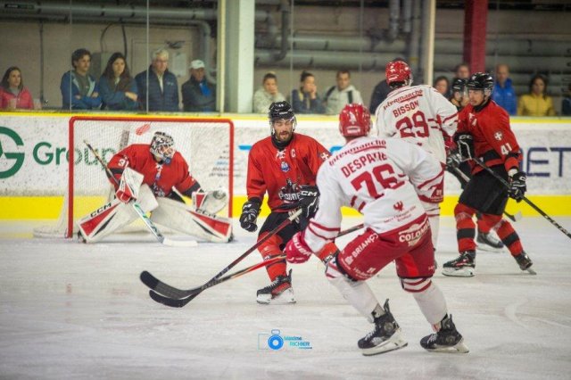 Photo hockey match Chamonix  - Briançon  le 16/09/2025