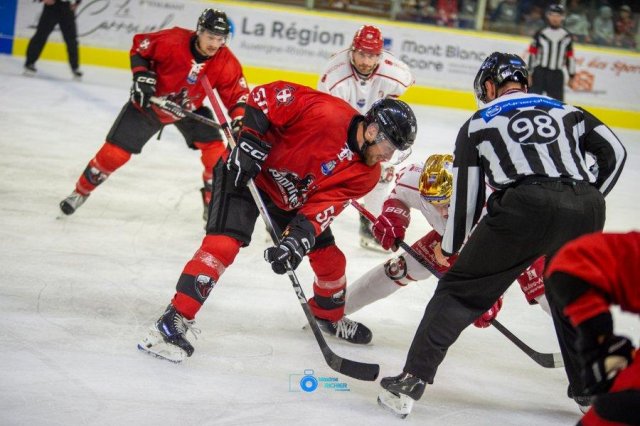 Photo hockey match Chamonix  - Briançon  le 16/09/2025