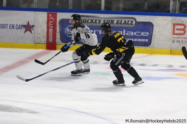 Photo hockey match Rouen - Marseille le 19/09/2025
